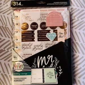 MAMBI the Happy Planner wedding Accessories pack